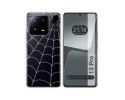 Funda Silicona Transparente compatible con Xiaomi 13 Pro 5G diseño Araña Dibujos