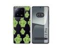 Funda Silicona Transparente compatible con Xiaomi 13 Pro 5G diseño Cactus Dibujos