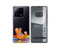 Funda Silicona Transparente compatible con Xiaomi 13 Pro 5G diseño Leopardo Dibujos