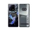 Funda Silicona Transparente compatible con Xiaomi 13 Pro 5G diseño Plumas Dibujos