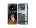 Funda Silicona Transparente compatible con Xiaomi 13 Pro 5G diseño Suricata Dibujos