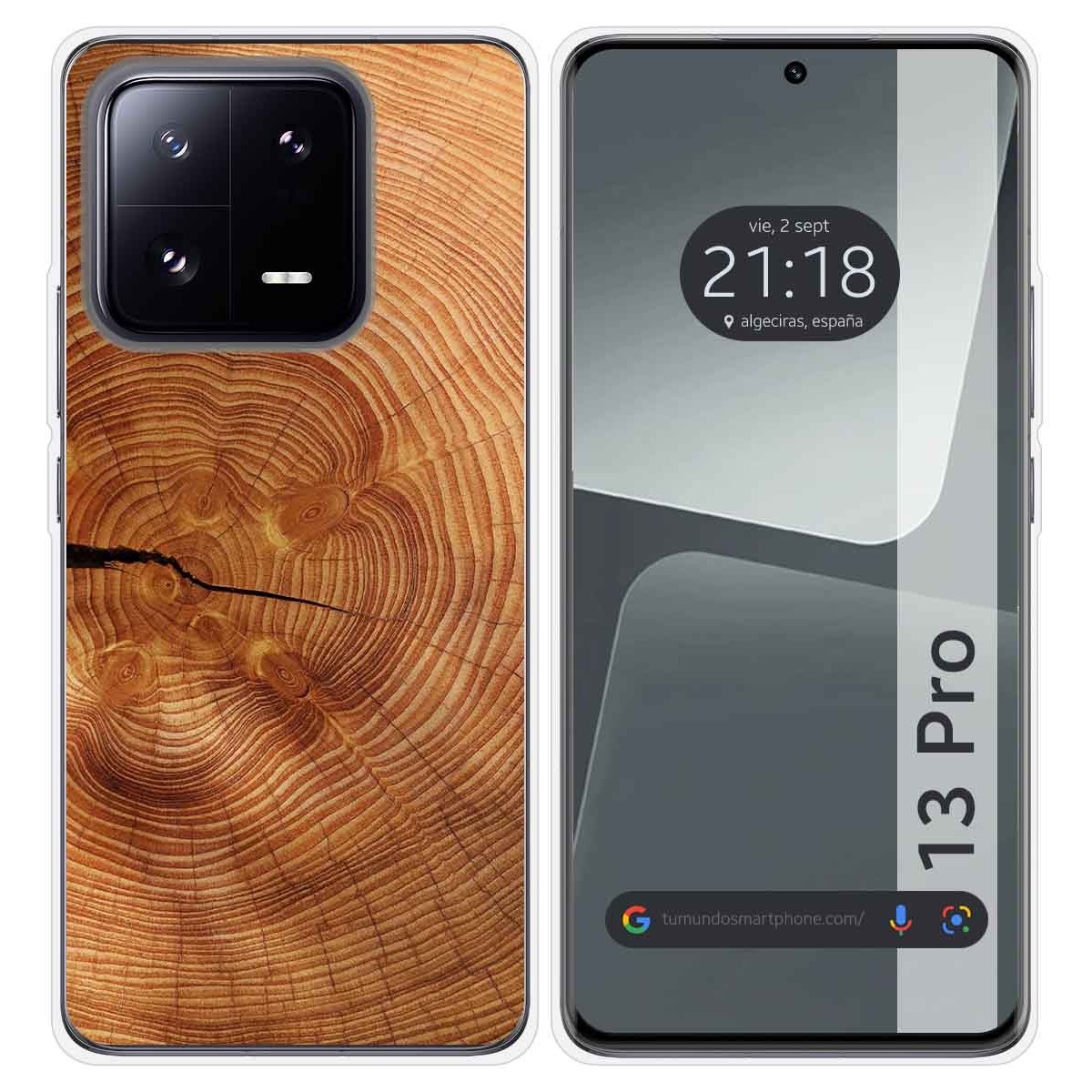 Funda Silicona compatible con Xiaomi 13 Pro 5G diseño Madera 04 Dibujos