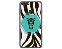 Funda Gel Tpu para Huawei P Smart Diseño Cebra Dibujos