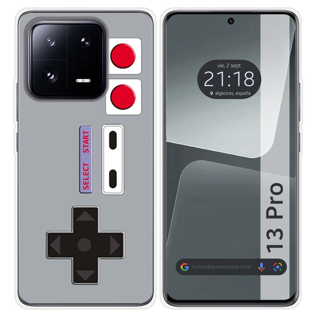 Funda Silicona compatible con Xiaomi 13 Pro 5G diseño Consola Dibujos