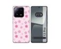 Funda Silicona compatible con Xiaomi 13 Pro 5G diseño Flores Dibujos