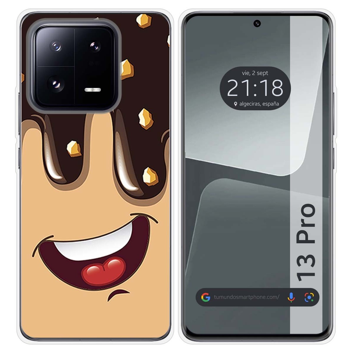 Funda Silicona para Xiaomi 13 Pro 5G diseño Helado Chocolate Dibujos