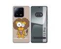 Funda Silicona compatible con Xiaomi 13 Pro 5G diseño Leon Dibujos
