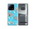 Funda Silicona compatible con Xiaomi 13 Pro 5G diseño Mariposas Dibujos
