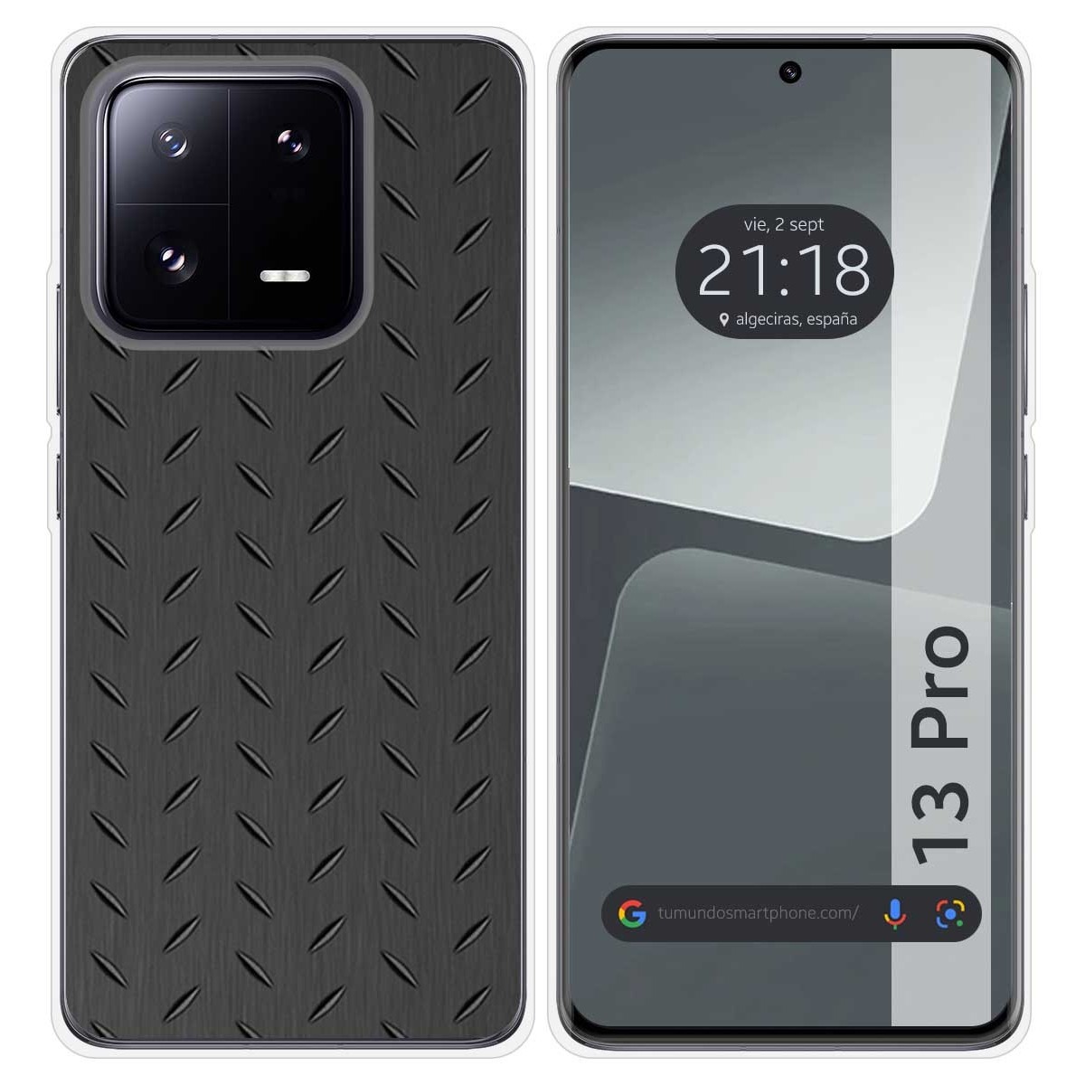 Funda Silicona compatible con Xiaomi 13 Pro 5G diseño Metal Dibujos