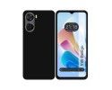 Funda Silicona Gel TPU Negra para ZTE Blade V40 Design