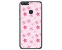 Funda Gel Tpu para Huawei P Smart Diseño Flores Dibujos