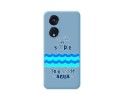 Funda Silicona Líquida Azul para Oppo Reno 8T 4G diseño Agua Dibujos