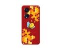 Funda Silicona Líquida Roja para Oppo Reno 8T 4G diseño Abeja Dibujos