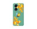 Funda Silicona Líquida Verde para Oppo Reno 8T 4G diseño Abeja Dibujos