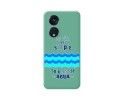 Funda Silicona Líquida Verde para Oppo Reno 8T 4G diseño Agua Dibujos