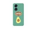 Funda Silicona Líquida Verde para Oppo Reno 8T 4G diseño Vegan Life Dibujos