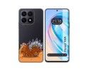Funda Silicona Transparente para Huawei Honor X8a diseño Bufalo Dibujos