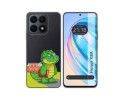 Funda Silicona Transparente para Huawei Honor X8a diseño Coco Dibujos