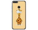 Funda Gel Tpu para Huawei P Smart Diseño Jirafa Dibujos