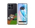 Funda Silicona Transparente para Huawei Honor X8a diseño Panda Dibujos