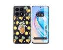 Funda Silicona Transparente para Huawei Honor X8a diseño Piña Dibujos