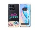Funda Silicona Transparente para Huawei Honor X8a diseño Summer Dibujos