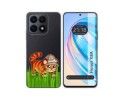Funda Silicona Transparente para Huawei Honor X8a diseño Tigre Dibujos