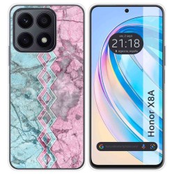 Funda Silicona para Huawei Honor X8a diseño Mármol 08 Dibujos