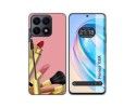 Funda Silicona para Huawei Honor X8a diseño Brochas Dibujos