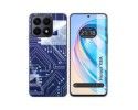 Funda Silicona para Huawei Honor X8a diseño Circuito Dibujos
