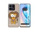 Funda Silicona para Huawei Honor X8a diseño Leon Dibujos