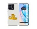 Funda Silicona para Huawei Honor X8a diseño Leones Dibujos