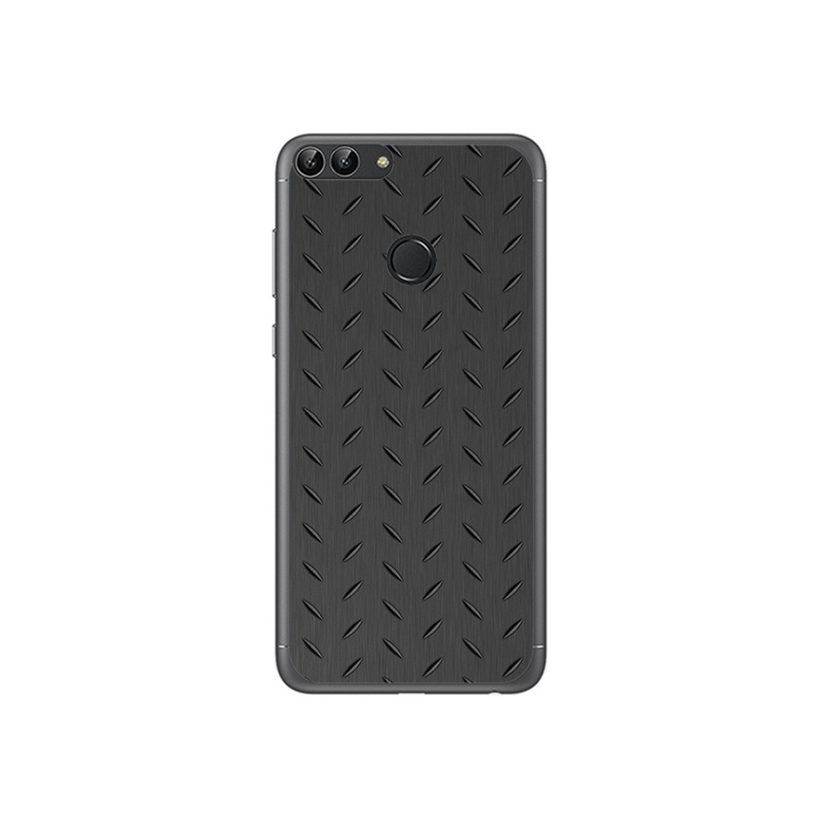 Funda Gel Tpu para Huawei P Smart Diseño Metal Dibujos