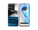 Funda Silicona para Huawei Honor X8a diseño Ojo Dibujos