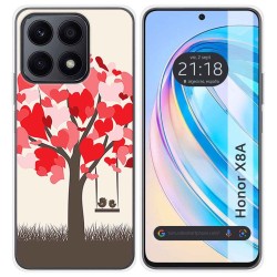 Funda Silicona para Huawei Honor X8a diseño Pajaritos Dibujos
