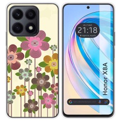 Funda Silicona para Huawei Honor X8a diseño Primavera En Flor Dibujos