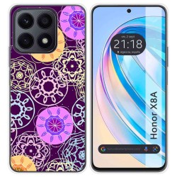 Funda Silicona para Huawei Honor X8a diseño Radial Dibujos