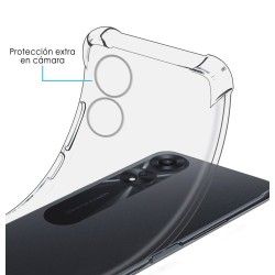 Funda Silicona Antigolpes Transparente para Oppo A78 5G 2
