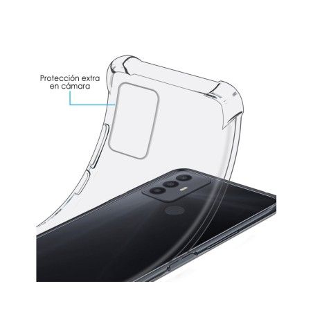 Funda Silicona Antigolpes Transparente para TCL 30 SE / 30E / 306