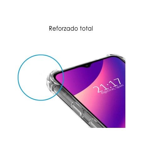 Funda Silicona Antigolpes Transparente para TCL 30 SE / 30E / 306