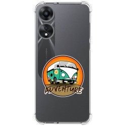 Funda Silicona Antigolpes para Oppo A78 5G diseño Adventure Dibujos