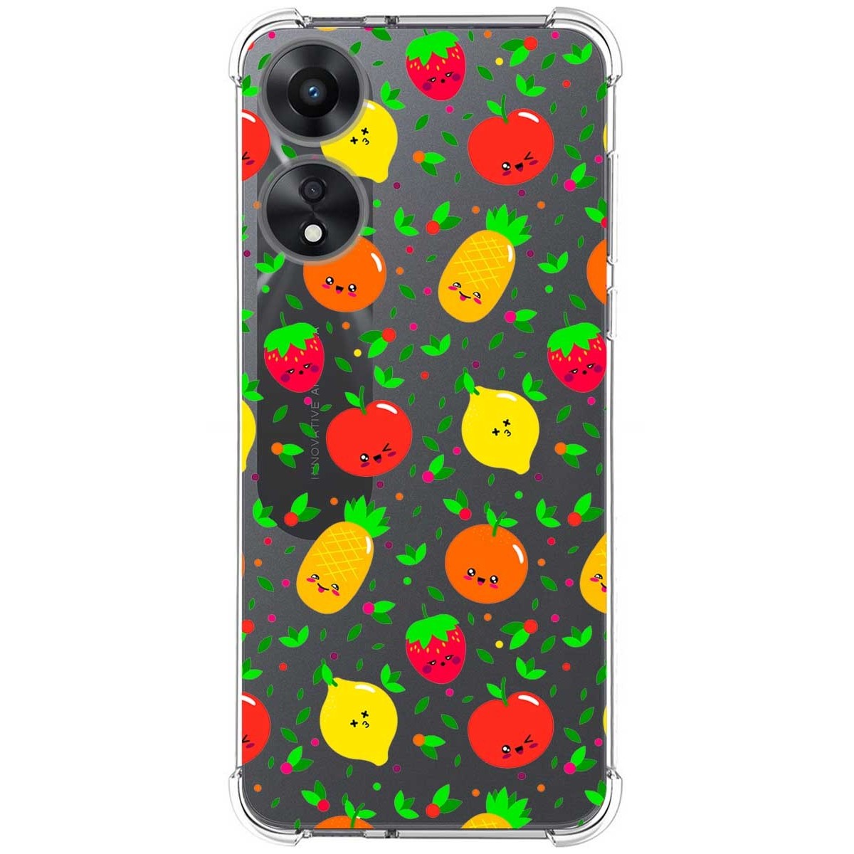 Funda Silicona Antigolpes para Oppo A78 5G diseño Frutas 01 Dibujos
