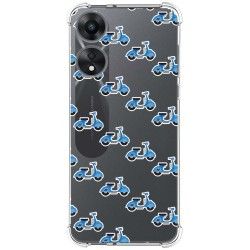 Funda Silicona Antigolpes para Oppo A78 5G diseño Scooter Dibujos