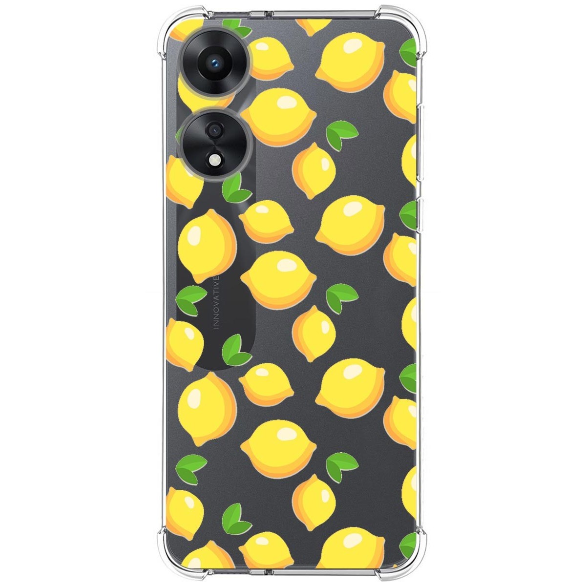 Funda Silicona Antigolpes para Oppo A78 5G diseño Limones Dibujos