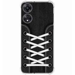 Funda Silicona Antigolpes para Oppo A78 5G diseño Zapatillas 02 Dibujos