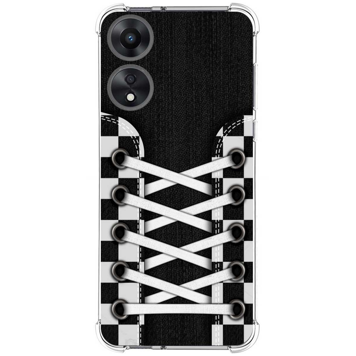 Funda Silicona Antigolpes para Oppo A78 5G diseño Zapatillas 03 Dibujos