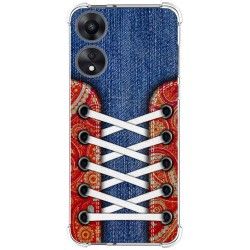 Funda Silicona Antigolpes para Oppo A78 5G diseño Zapatillas 11 Dibujos