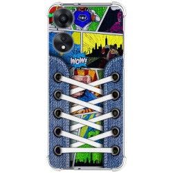 Funda Silicona Antigolpes para Oppo A78 5G diseño Zapatillas 14 Dibujos