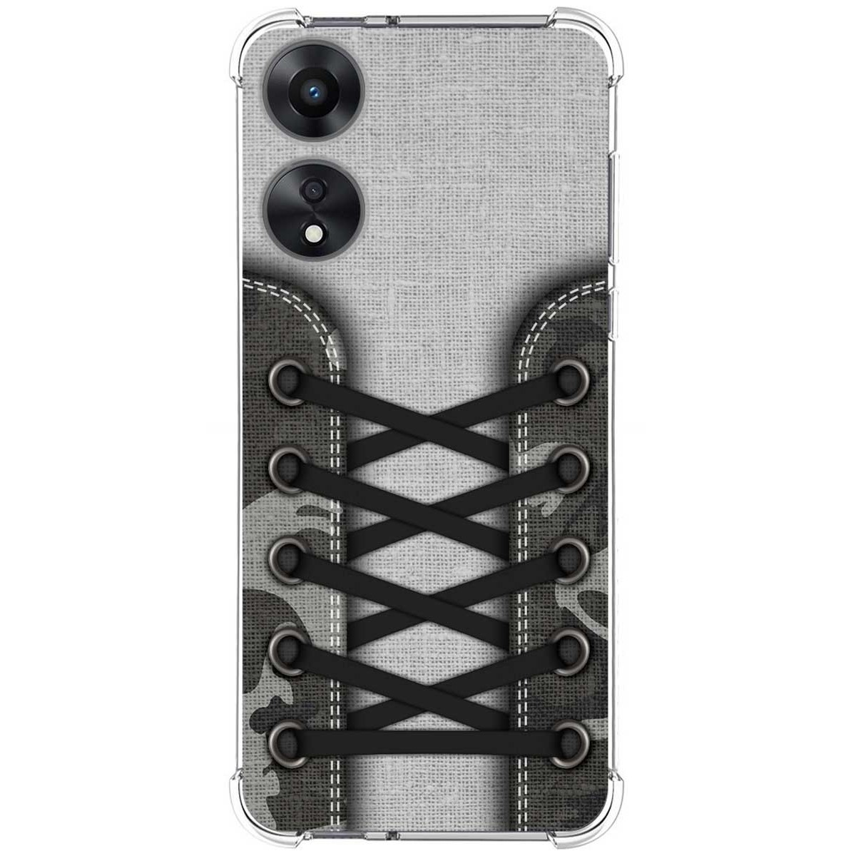 Funda Silicona Antigolpes para Oppo A78 5G diseño Zapatillas 16 Dibujos