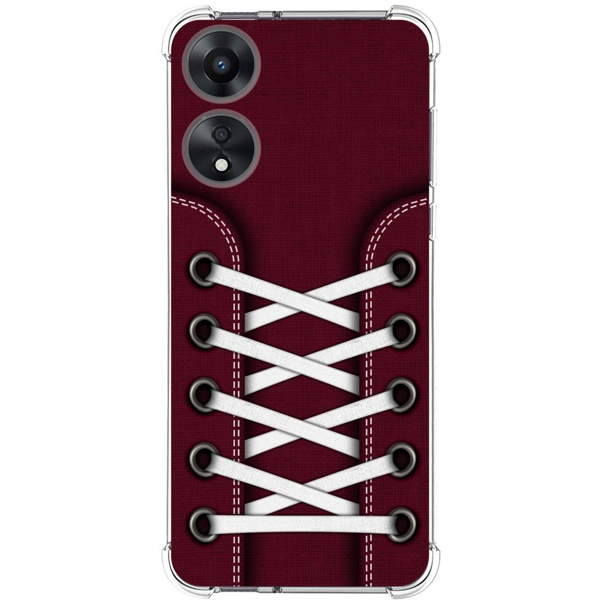 Funda Silicona Antigolpes para Oppo A78 5G diseño Zapatillas 17 Dibujos